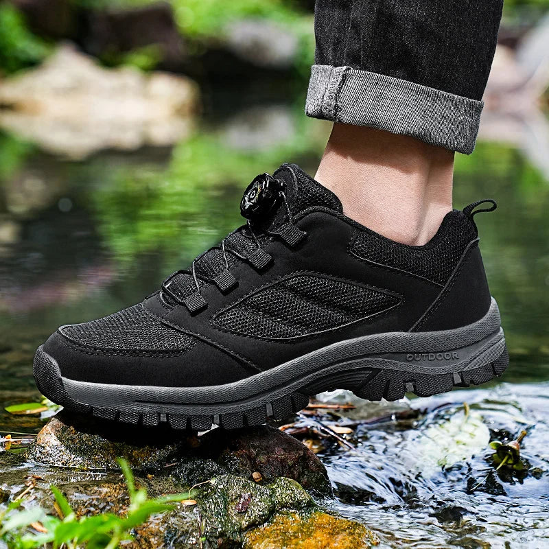 Men'S Spring And Autumn Outdoor Sports Shoes With Rotating Buckle Convenient Comfortable Anti Slip Hiking Shoes Large Size 39-46 S0205383ff3c24f099b4bc216dfa23482s Swag N Slay LTD