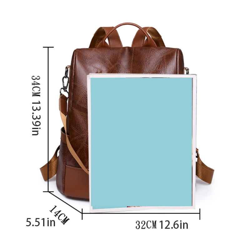 Women's fashionable backpack, shoulder bag, travel multifunctional bag, handbag, handbag, suitable for different scenarios S03aeaa3e5a4f46b1bcd7c8e52ae9c59cF Swag N Slay LTD