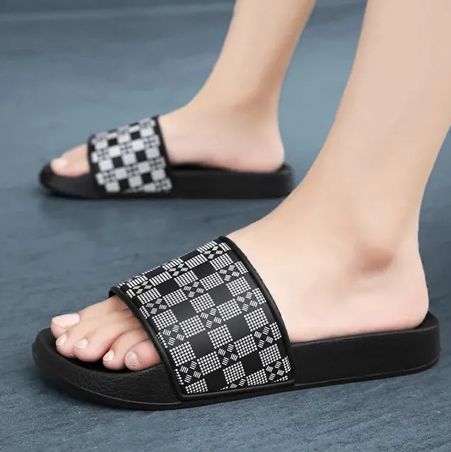 Men'S Sandals Fashion Casual Big Size Men'S Slippers With Thick Soles Light Outdoor Hiking Wading Toe Pinch Men'S Slippers 1972 black S0733de09820d4457b0a02cbf974441334 Swag N Slay LTD