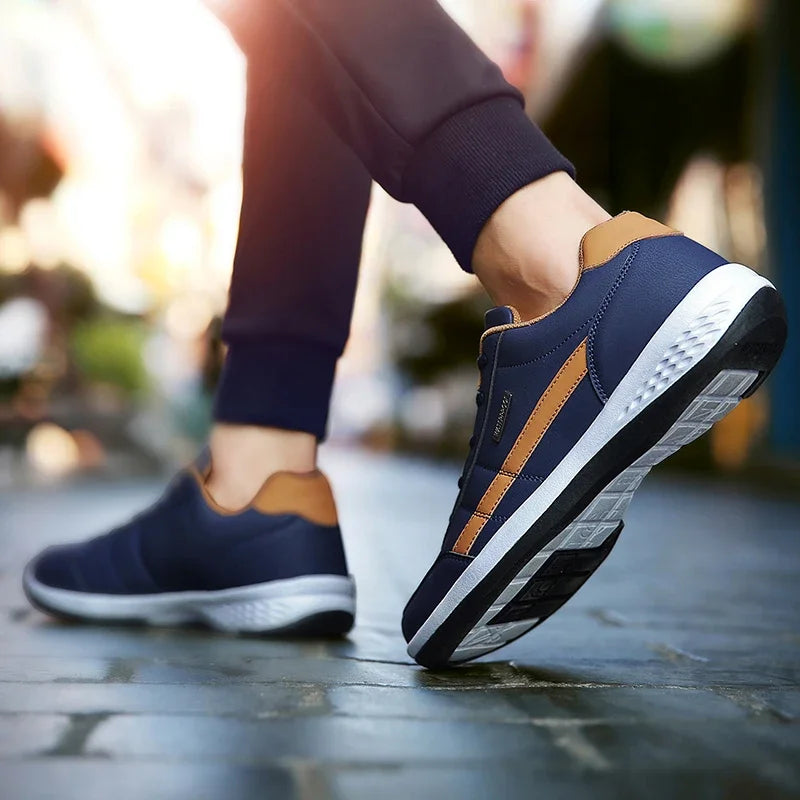 Leather Men Shoes Sneakers Trend Casual Shoe Italian Breathable Leisure Male Sneakers Non-slip Footwear Men Vulcanized Shoes S0d247e686bfd4fdab18f39660ac6b61eS Swag N Slay LTD