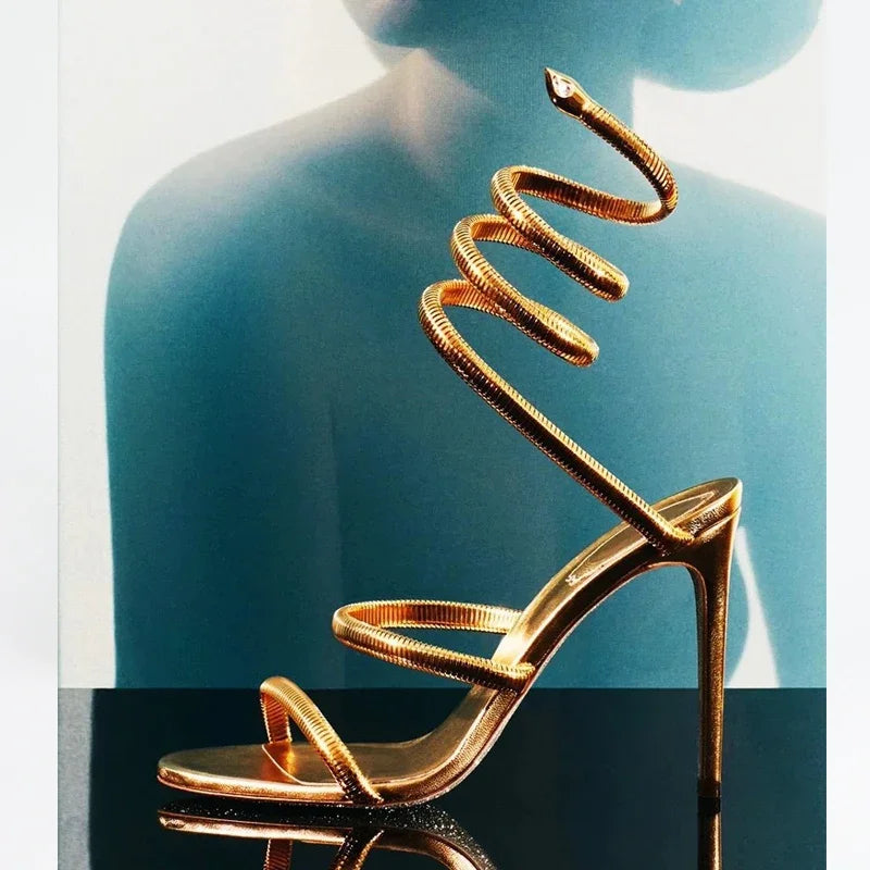 Eilyken Summer Street Style Ankle Strap Open Toe Narrow Band Women Sandals Thin High Heels Stripper Sexy Banquet Shoes S121091c64a5940c892edc1c0083b01f4V Swag N Slay LTD