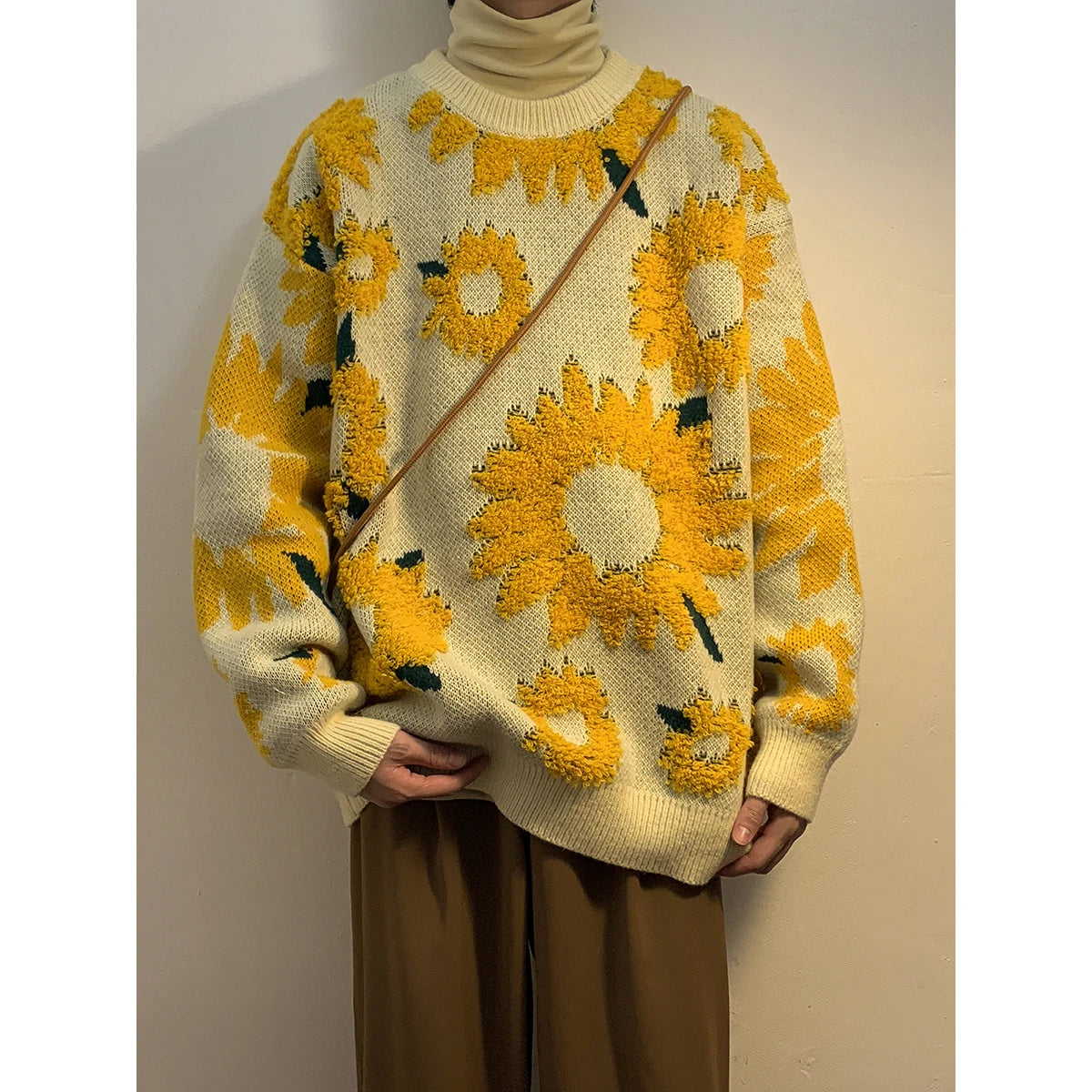 2024 Sweater Winter Sunflower Warm Sweaters Fashion Male O-Neck Pullovers Sweater Men Loose Casual Sweater Thick Knitted Unisex S135a2caea0c04d1eb035ea2d4bd9ef5dL Swag N Slay LTD