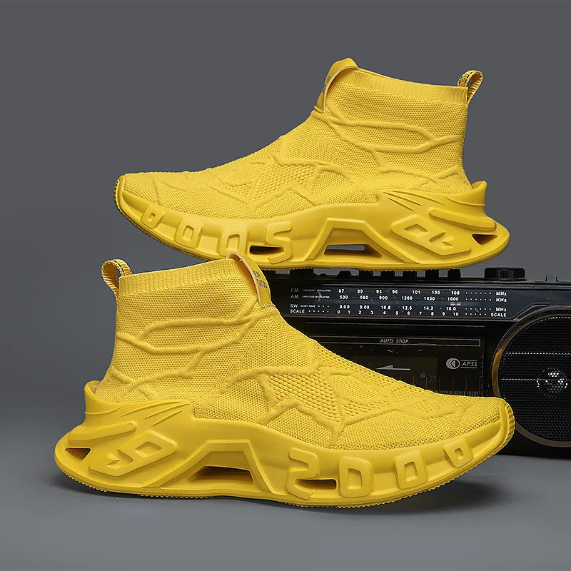 Men's Outdoor Sports Shoes - High-Top Sports Shoes Are Novel and Fashionable, Non-Slip and Durable, Suitable for All Seasons, Versatile Sports Shoes S15fe1dd699884e07aeb47d5f16eb057c9 Swag N Slay LTD