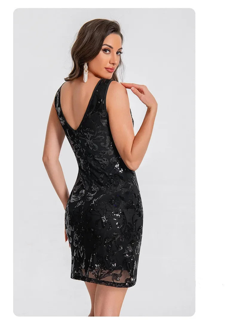 Mini Dresses for Women Clothing Sexy Summer Fashion Casual Vintage Elegant Streetwear Party Club Stage Sequin Vestido De Festa S166a5b31c9eb4749b9fa0c66dedc8252i Swag N Slay LTD