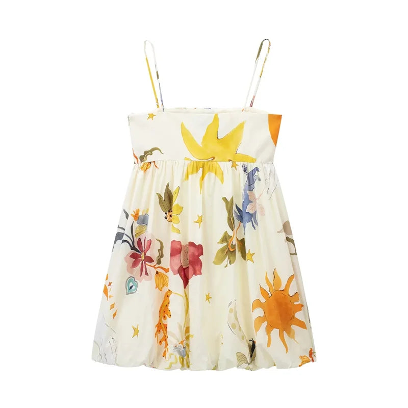 MUJER Print Slip Mini Dress Woman Ruched Sleeveless Short Dresses For Women Backless Summer Sexy Dress Beach Holiday Dresses S1aeba6d6280d4883a677dc44505d5cb9a Swag N Slay LTD