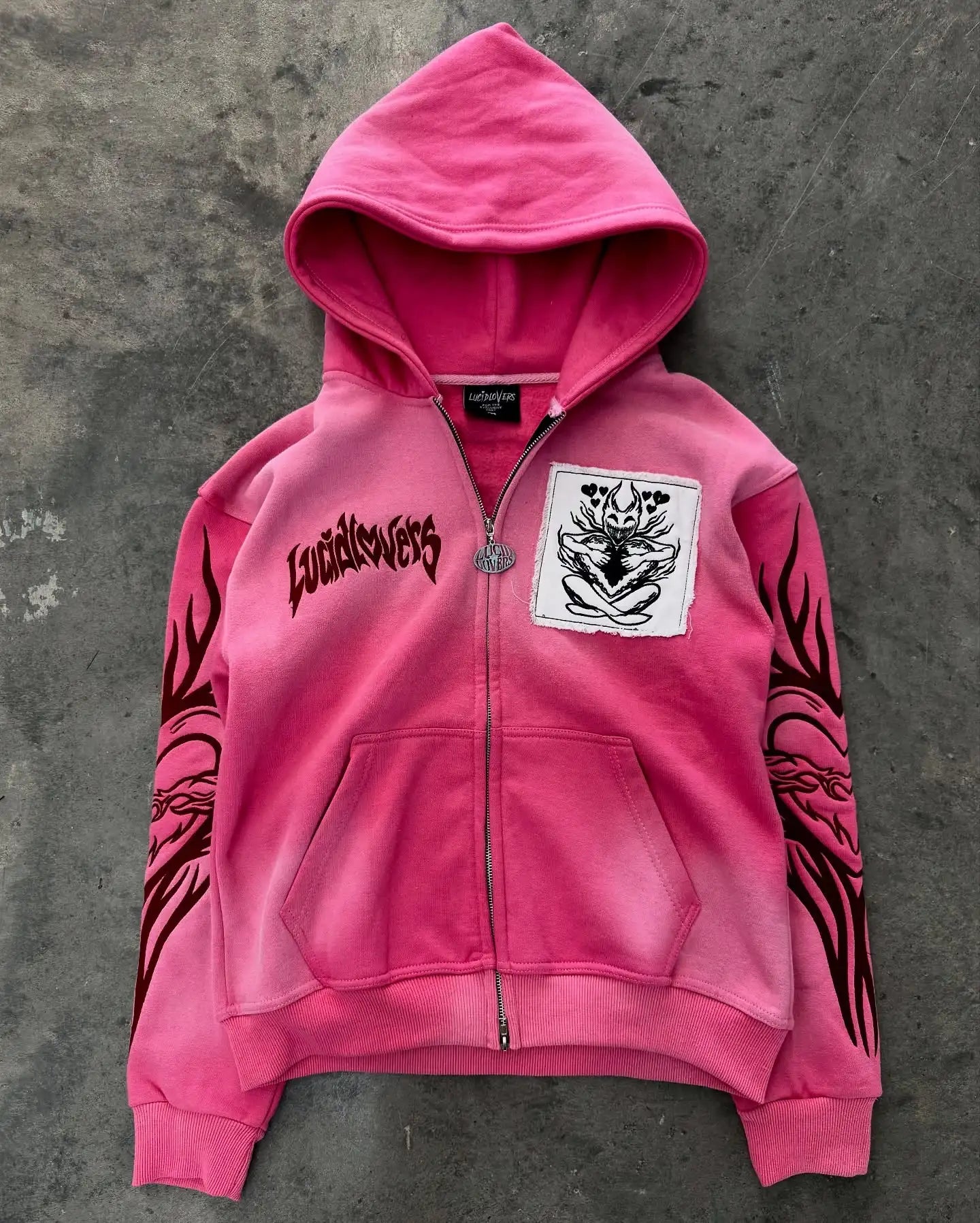 Y2K New American Casual Cherry Blossom Embroidery Zipper Hoodie Men Street Fashion Trend Fleece Padded Sweatshirt Unisex Hoodie 1 8 S1e9fe333fdb34bad81d71d8d8ec4d7fad Swag N Slay LTD