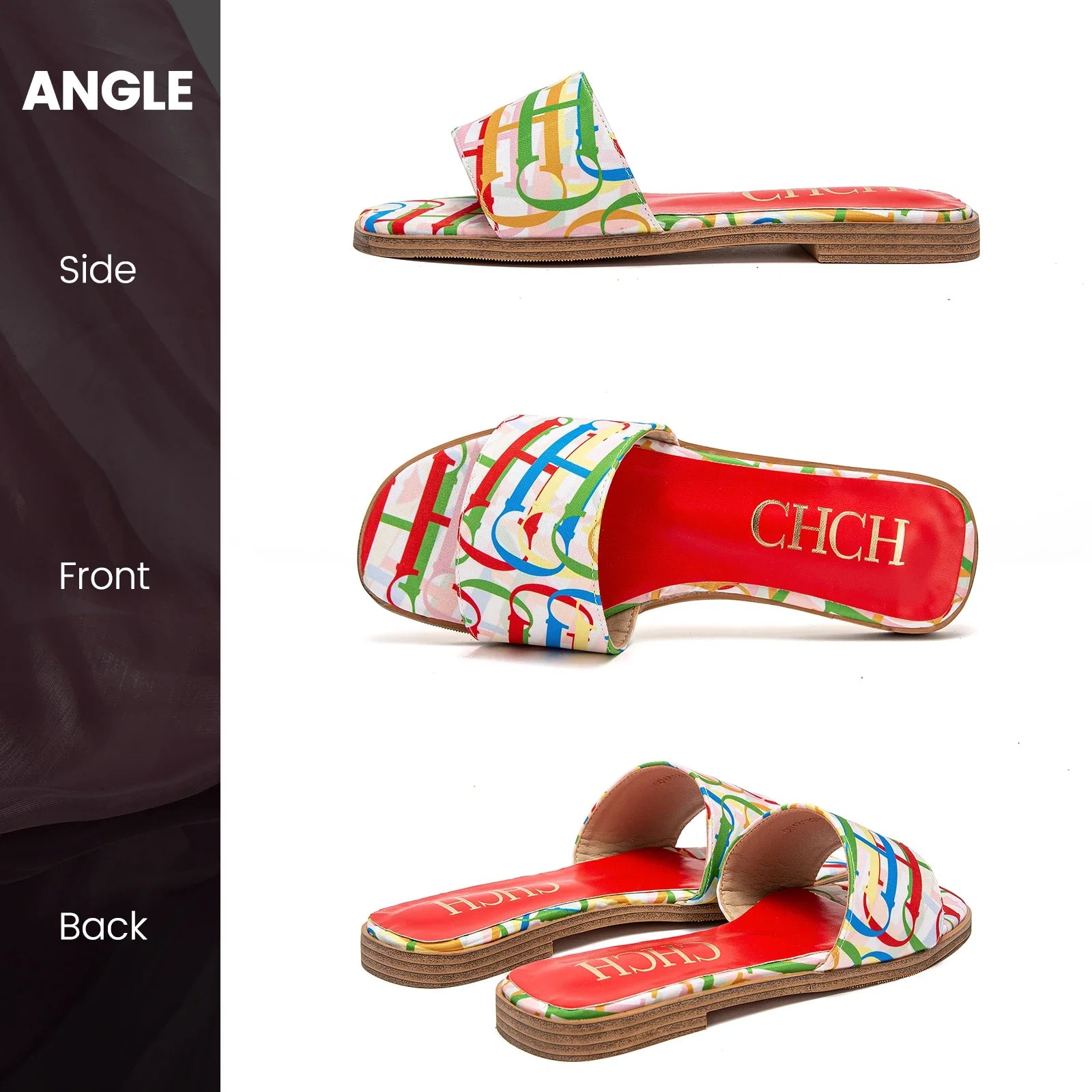Letter Slippers Retro Design New Women's Shoes Summer Casual Color Fashionable Blocking Design Non Slip Sandals Slippers S2bbc116b2be94bd98e0398c21f29e9ff4 Swag N Slay LTD