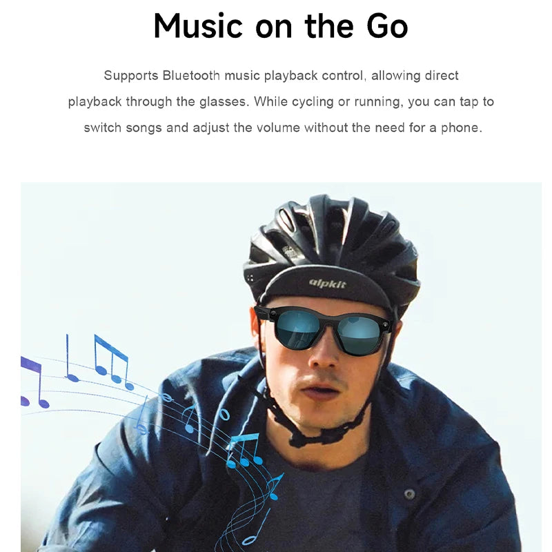 2026 Smart Glasses Photography Video AI Intelligent Interactive Translation Smart Sunglasses Bluetooth Call Music Play For IOS S2ea990ec793943e7b8a2438fe7d87970d Swag N Slay LTD