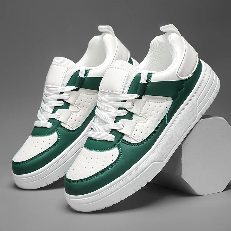 New Fashion Popular Thick-Soled Height-Increasing Men's Shoes, Sports and Casual Shoes, Versatile Casual Running Shock-Absorbing Skateboard Shoes, Trbottomy Shoes for Men and Women, Sports Running, Non-Slip, Ultra-Light Boys' 1089 Bailv- S363b010a3afa4ee582ff41232cc9a313P Swag N Slay LTD