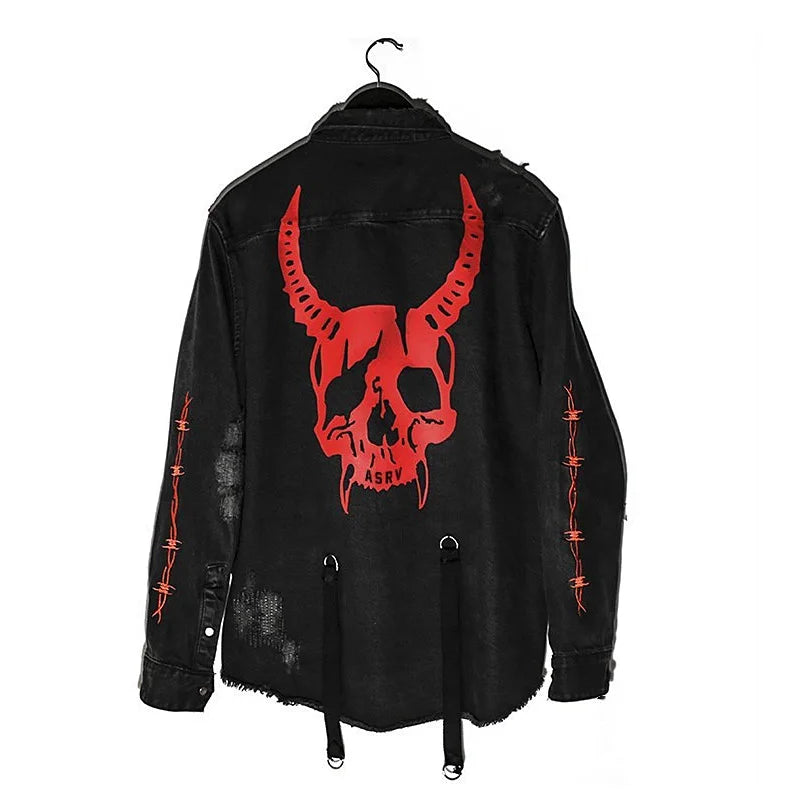 Gym Mens Denim Jacket Fashion Motorcycle Jeans Jackets Men Causal Cotton Black Sports Sweatshirt Fitness Man Outerwear Coat Black-1 S39b5a6ac2c6e44bd8414dbc34b618f20Q Swag N Slay LTD
