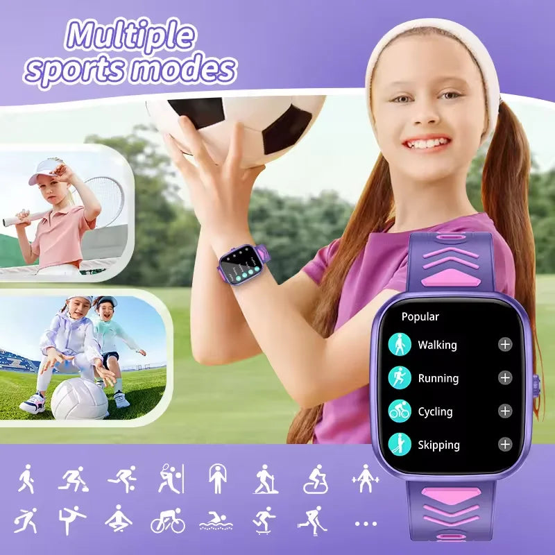 New Kids Smart Watch Child HD Touch Screen Games Smartwatch Music Watch Boy Girl Gift Children Smartwatch For IOS Android S3d569467bc4544509d32f95b441a02009 Swag N Slay LTD