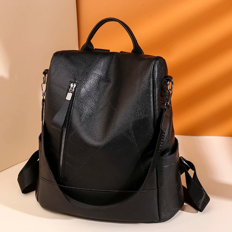 Women's fashionable backpack, shoulder bag, travel multifunctional bag, handbag, handbag, suitable for different scenarios S44fbe73df35f400aa3f88a3bf1cd5fe39 Swag N Slay LTD