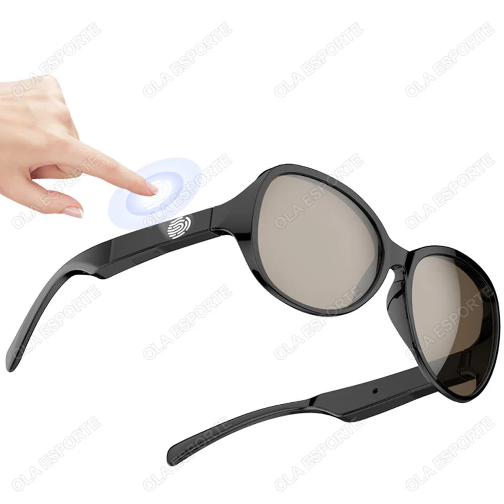 AI Smart Glasses Wireless Bluetooth V5.3 Sunglasses Outdoor Sport Call Music Technology Headphones Suitable Men Women Sunglasses Black S4526b93afa284cd9ba621b64dbef4b6bp Swag N Slay LTD