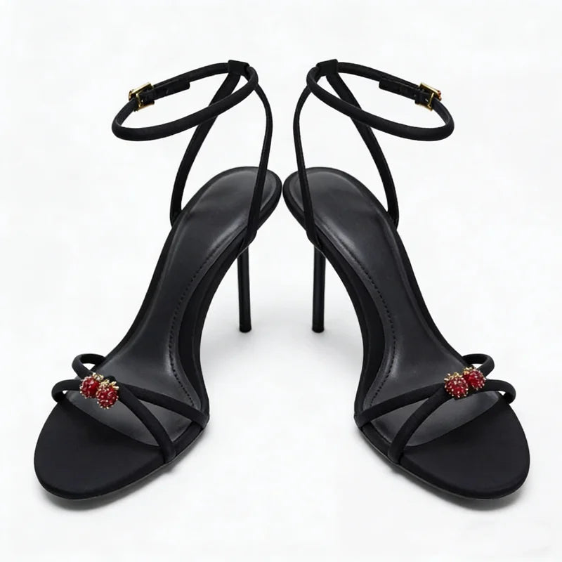 Sexy Brand Thin High Heels Women Summer New Fashion Designer Sandals Ladies Pumps Ankle Strap Elegant Banquet Party Shoes Female S4aa4b05c9f5844aaa2e55e29a1027b65e Swag N Slay LTD