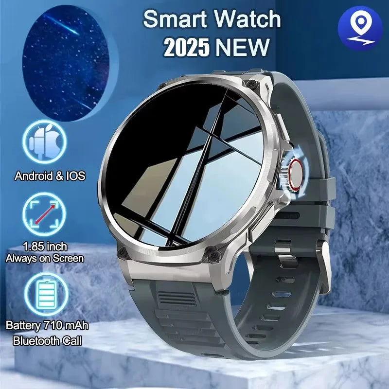 Smart Watch Men 1.85-inch Large Display GPS Sports IP68 Waterproof 2026 New Bluetooth Call Compass Military Smartwatch Gift Hot S4ab36a89c5e5422aafd2d8b323f71667l Swag N Slay LTD