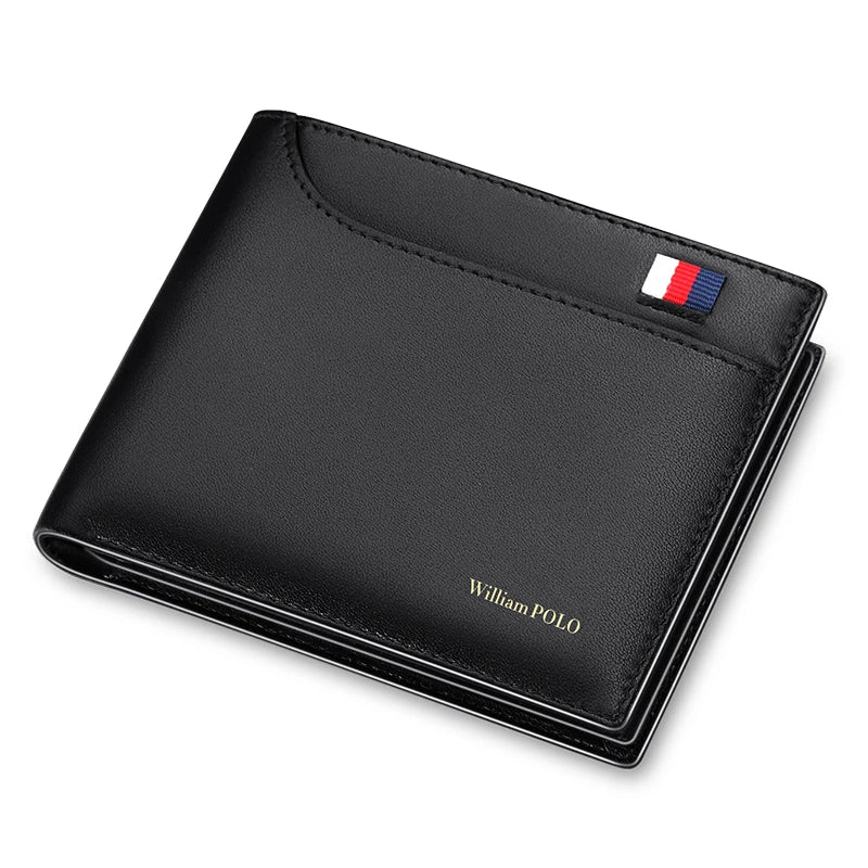 Genuine leather fashionable wallet, men's short high-end card holder, multi-functional personalized coin wallet, card bag S4f1fea860adc45ad95b80bc39a4db961s Swag N Slay LTD