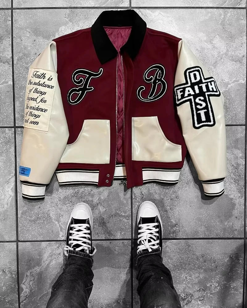 Vintage Popular New Letter Embroidery Joker Stitching Jacket Women Y2K High Street College Hip Hop Couple Sports Baseball Jacket 1 4 S51197011a35742168079225005ce43a1Y Swag N Slay LTD
