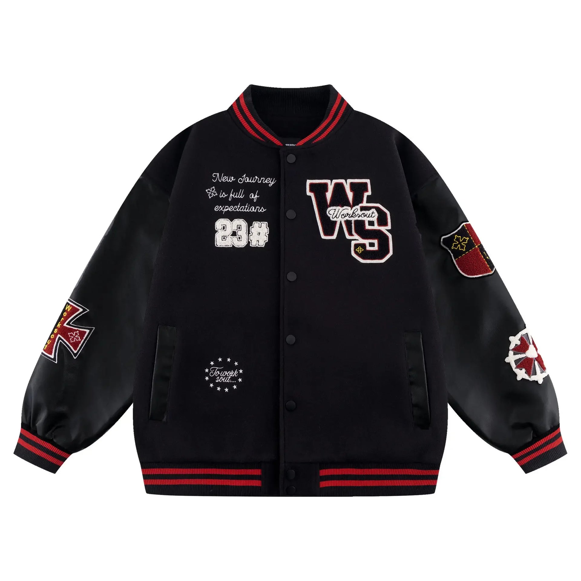 Vintage Popular New Letter Embroidery Joker Stitching Jacket Women Y2K High Street College Hip Hop Couple Sports Baseball Jacket 1 S56e80010f10c48389247815fb01eaac4Y Swag N Slay LTD