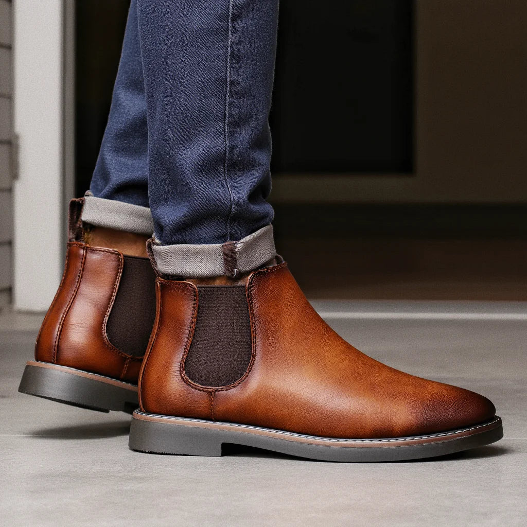 40~46 Men Chelsea Boots Brand Retro Comfortable Fashion Men Boots S5a85e3db42994bfaba0e6c47eba0bf0aT Swag N Slay LTD