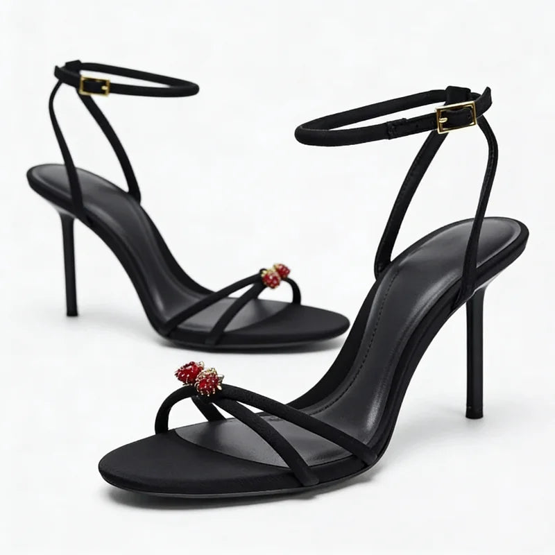 Sexy Brand Thin High Heels Women Summer New Fashion Designer Sandals Ladies Pumps Ankle Strap Elegant Banquet Party Shoes Female S5e598fa9295e4d17bd4c3a899e1d4aa4v Swag N Slay LTD