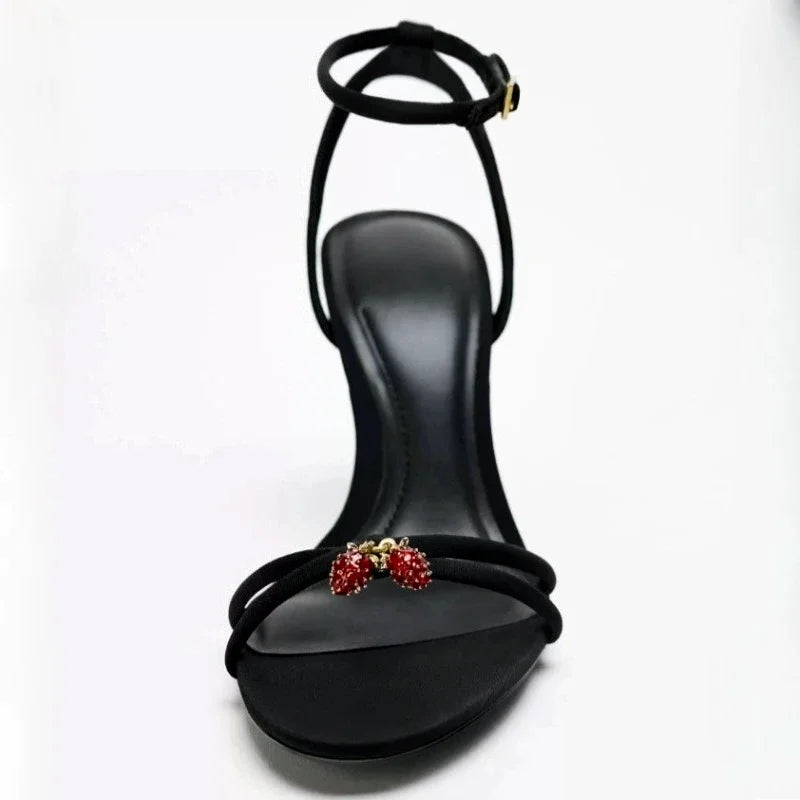 Sexy Brand Thin High Heels Women Summer New Fashion Designer Sandals Ladies Pumps Ankle Strap Elegant Banquet Party Shoes Female S5f2e7fb28a43475dae79a284346bf624M Swag N Slay LTD