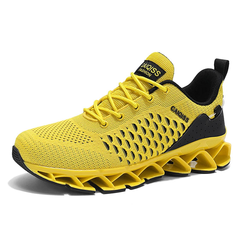 Casual Sneakers Mens Shock-absorb Running Shoes Lightweight Breathable Sports Shoes for Men 2025 New Trendy Gym Trainers for Man Yellow S62c649d9c7a843de81f6538b3c41346aU Swag N Slay LTD