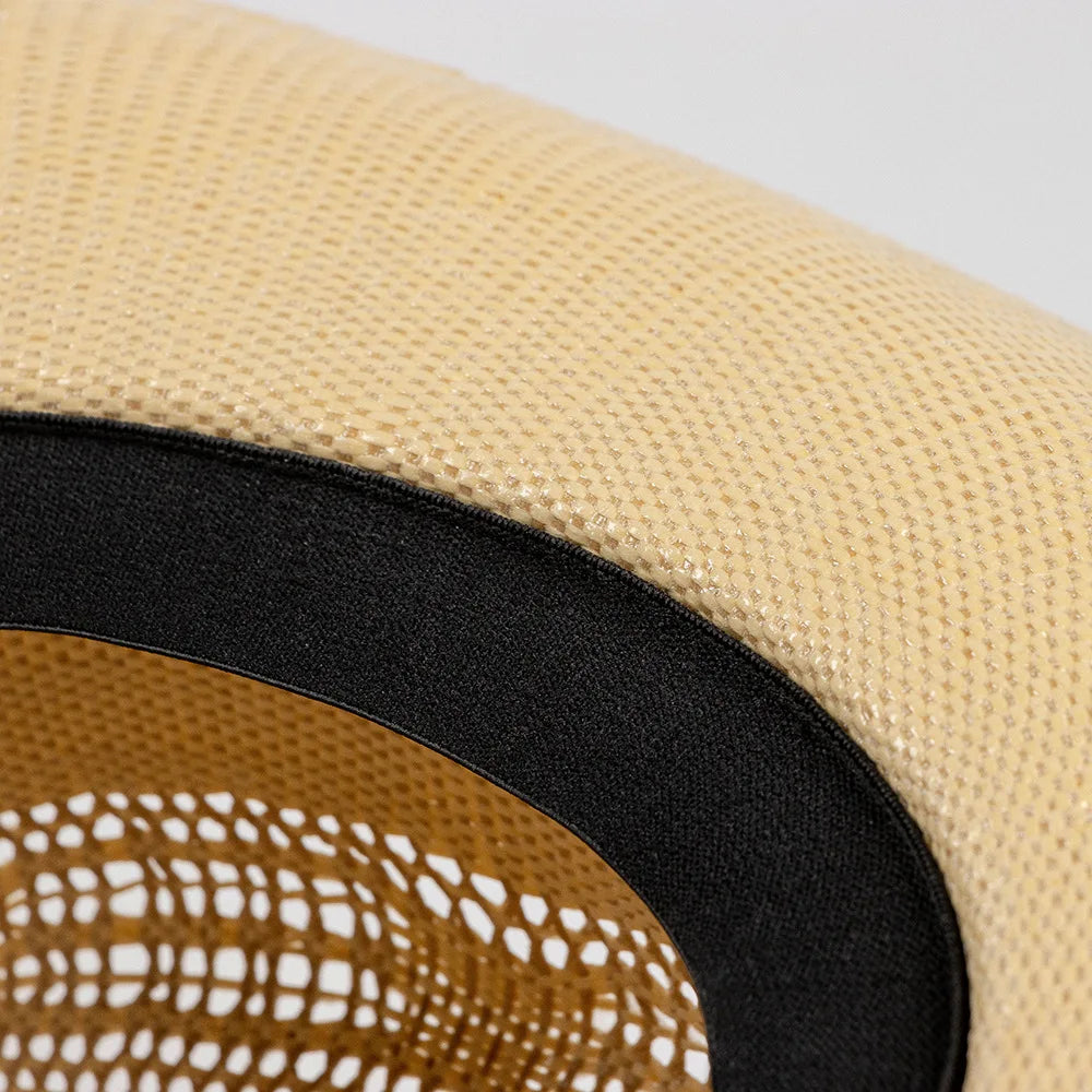 USPOP Spring and Summer Fashion Hardened Large Brim Woven Cowboy Hat Straw Sun Hat S6cdf9cc144fb40ad94bd0c60524802fct Swag N Slay LTD