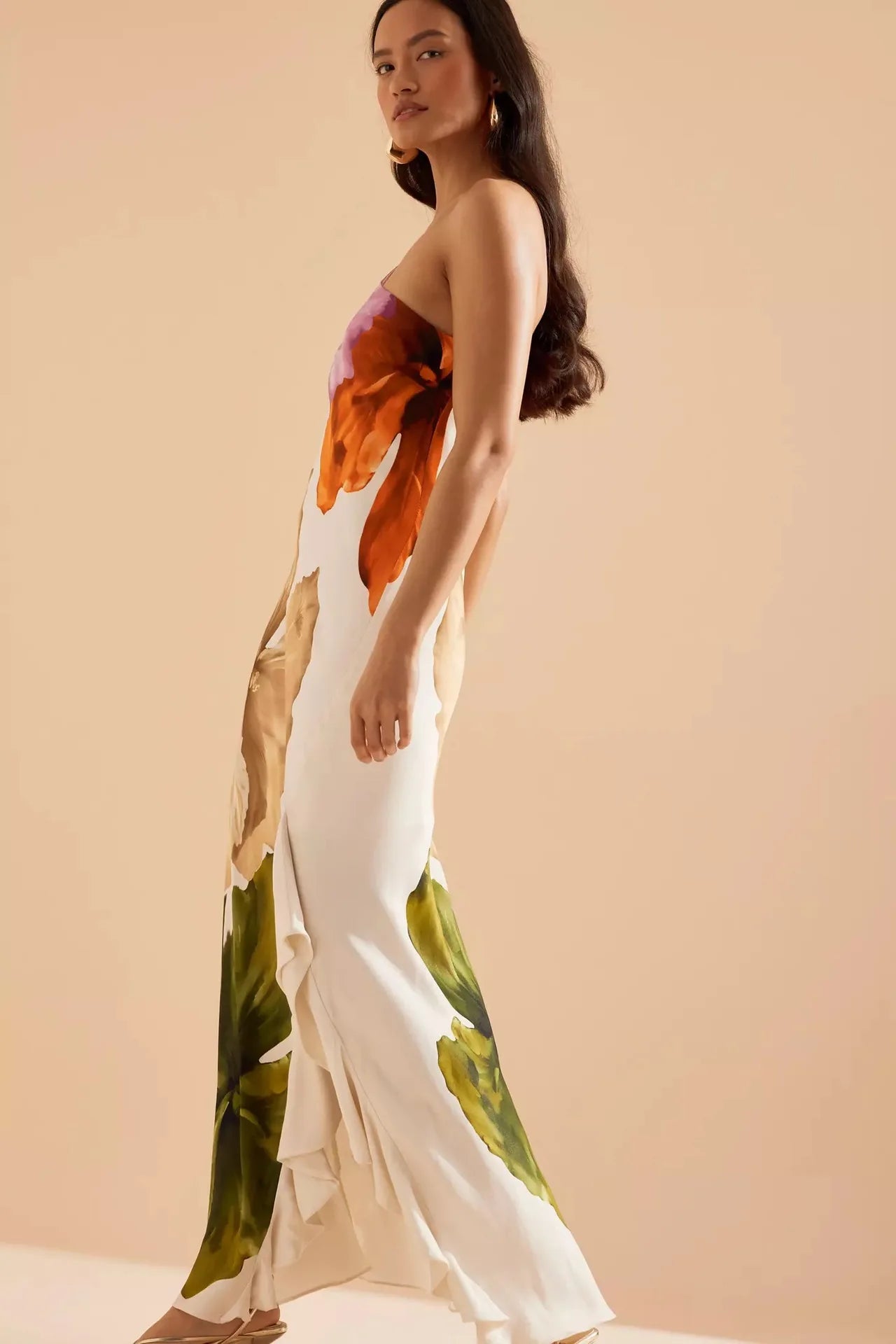 VEITCHE Fashion Women Printed Curling Edge Long Dresses Irregular One Shoulder Open Fork Gown Women Summer 2025 Party Vestidos S6d191f7454bb4e50ad7d6491c8859784u Swag N Slay LTD