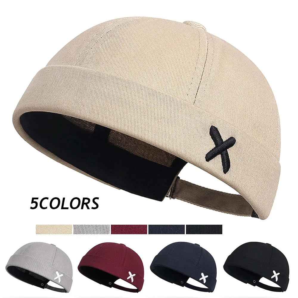 Men Hip Hop Hats Vintage Beanie Hat Summer Adjustable Landlord Hat Trendy Streetwear Docker Cap Women men Brimless Skullies Cap S75f1439196a6400b96f683b2ff702d95A Swag N Slay LTD