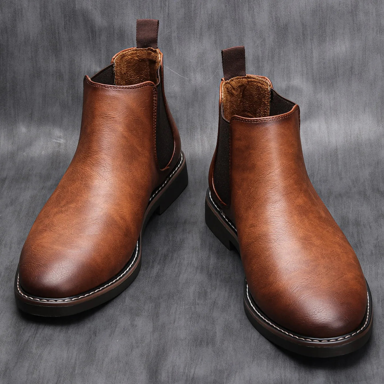 40~46 Men Chelsea Boots Brand Retro Comfortable Fashion Men Boots S844c76a73c1c4a12bca90f2a97f1645cH Swag N Slay LTD