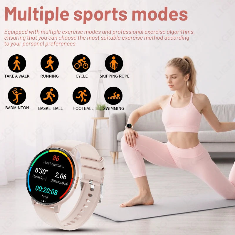 New Smart Watch Women Men Bluetooth Call Heart Rate Health Monitor 1.38'' Screen Fashion Sport Ladies Smartwatch For Android IOS S863dbf40a1b342c4bd0eedfac0393b198 Swag N Slay LTD