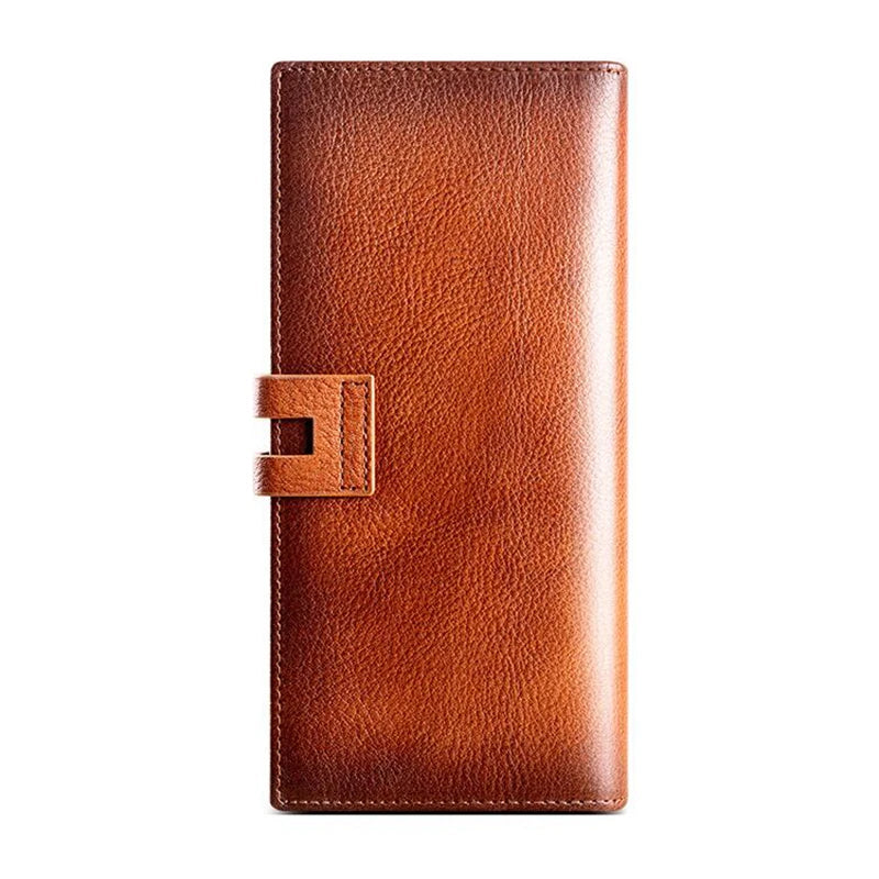 Anti RFID Casual Travel Men Long Wallet Vintage Brown Cow Genuine Leather Card Wallet for Birthday Gift S8e816886d16c4c8aae004e5b15f387833 Swag N Slay LTD