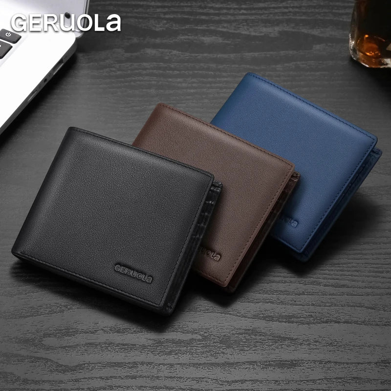 Men's Wallet 2025 New Arrival Genuine Leather Large Capacity Zipper Wallet Card Holder Integrated Ultra-Thin Wallet S93bf79d2e4604a758569805908a4f7fbz Swag N Slay LTD
