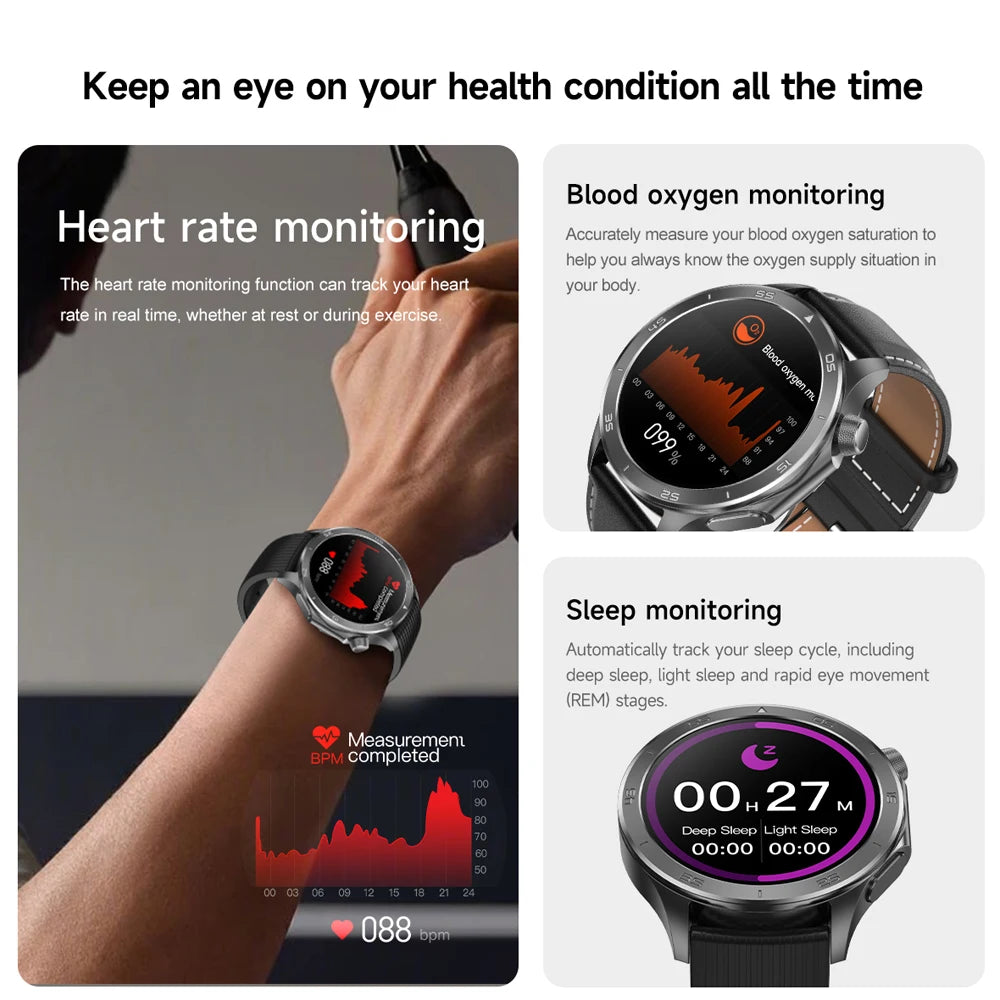 For OPPO Watch X Smart Watch Men High-end Business Men Bluetooth Call IP68 Waterproof Fitness Tracker Smartwatch Man 2025 New S9bc2b371298f439da8b56e9eb25abbb9D Swag N Slay LTD