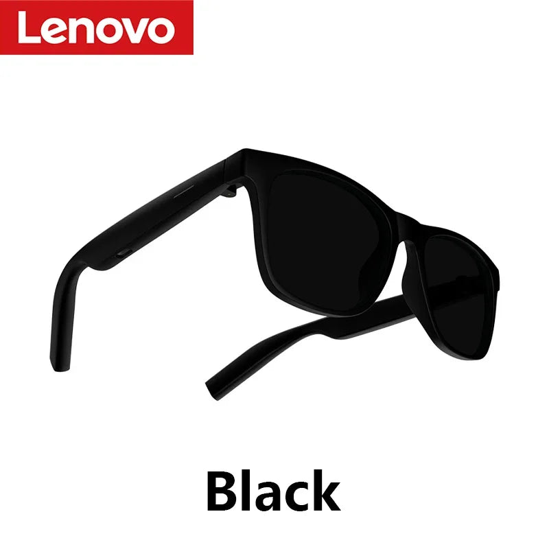 Lenovo 2026 AI Smart Glasses Touch Control Photo Camera Recording Translator Voice Assistant Music Wireless Bluetooth Sunglasses