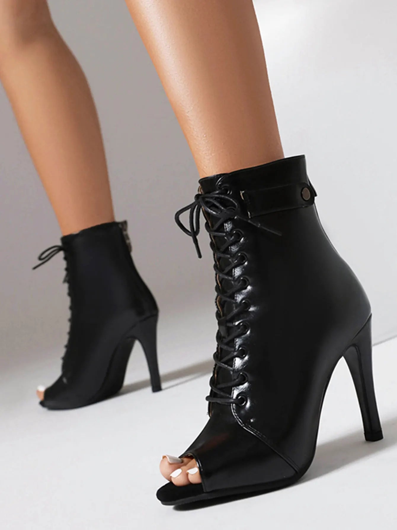 Women's Fashion Summer Party Outdoor Boots Sexy stilettos High Heels Women Latin dance heels shoes Black For Ballroom Sa534135c99f2484882e22fff7e8f11b0U Swag N Slay LTD