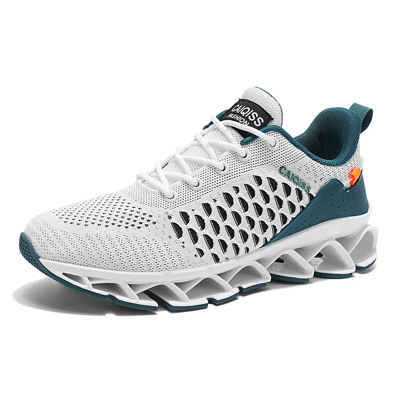 Casual Sneakers Mens Shock-absorb Running Shoes Lightweight Breathable Sports Shoes for Men 2025 New Trendy Gym Trainers for Man White Green Sa9acf338802f4ebdb8cd98cf249c67c12 Swag N Slay LTD