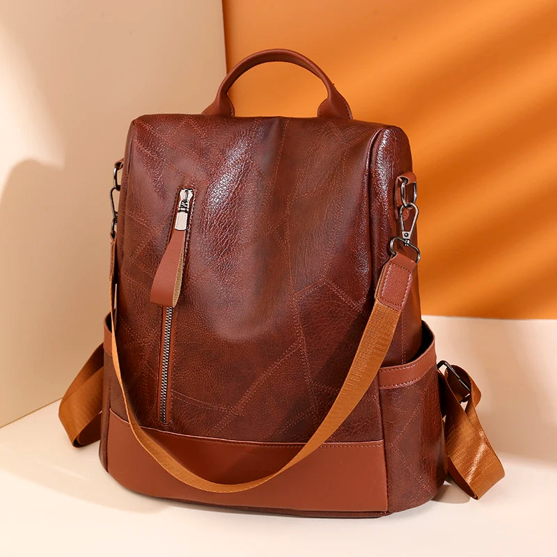 Women's fashionable backpack, shoulder bag, travel multifunctional bag, handbag, handbag, suitable for different scenarios Sacb848d059404a6f8bfb0a622a35e076j Swag N Slay LTD