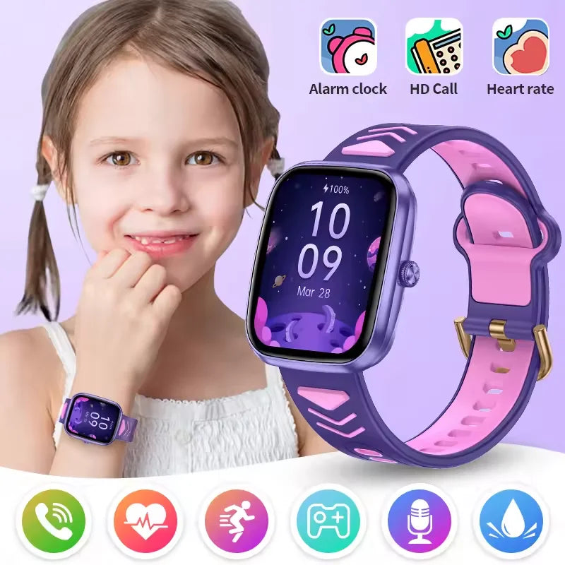 New Kids Smart Watch Child HD Touch Screen Games Smartwatch Music Watch Boy Girl Gift Children Smartwatch For IOS Android Sae894b60b7844d7384ebb00e631111c6V Swag N Slay LTD