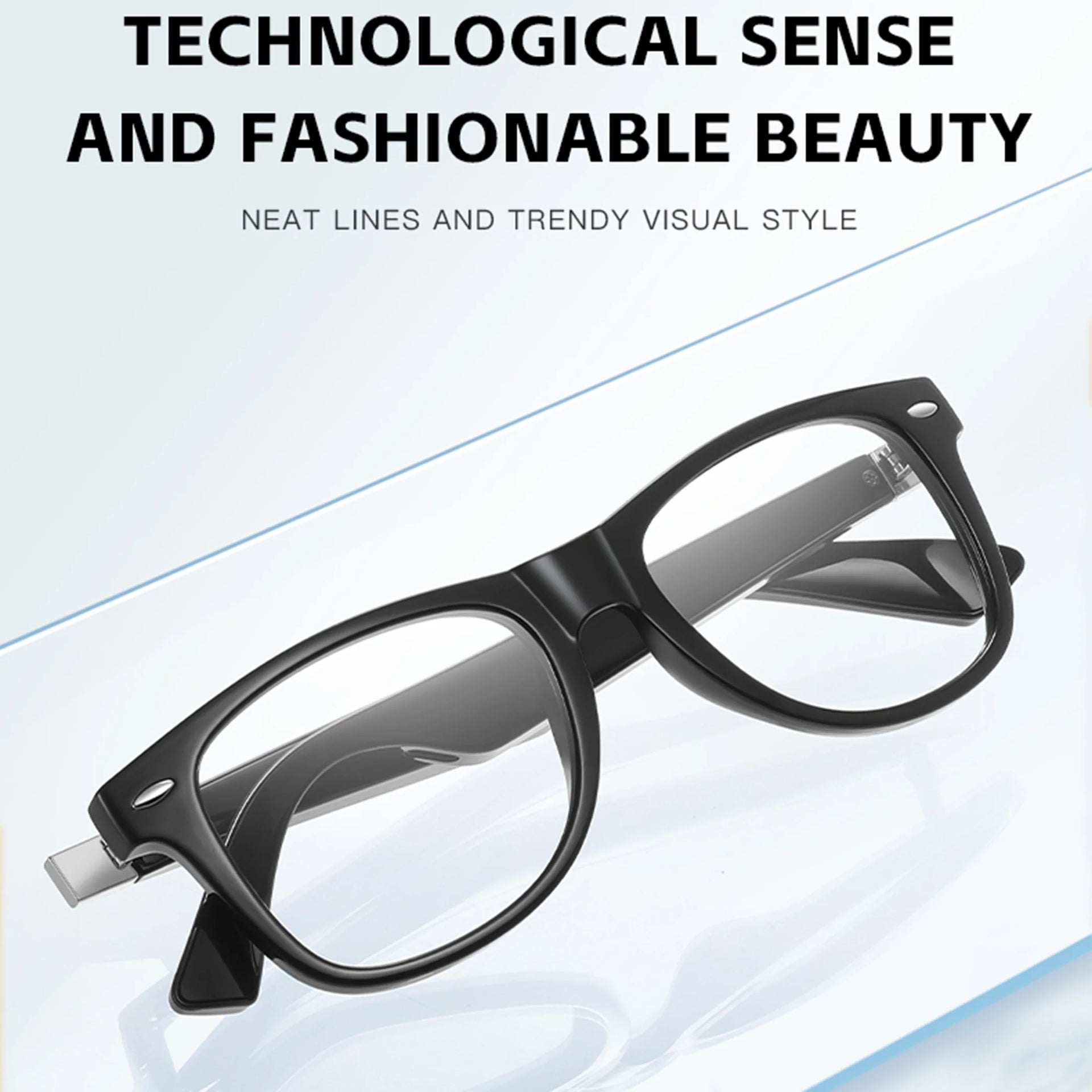 2025 new AI Bluetooth audio Smart Glasses Smart Touch Voice Assistant 100+ language translation music playback Men and women Sae8a8df29610469b9e6d40c8a8e6df9cJ Swag N Slay LTD