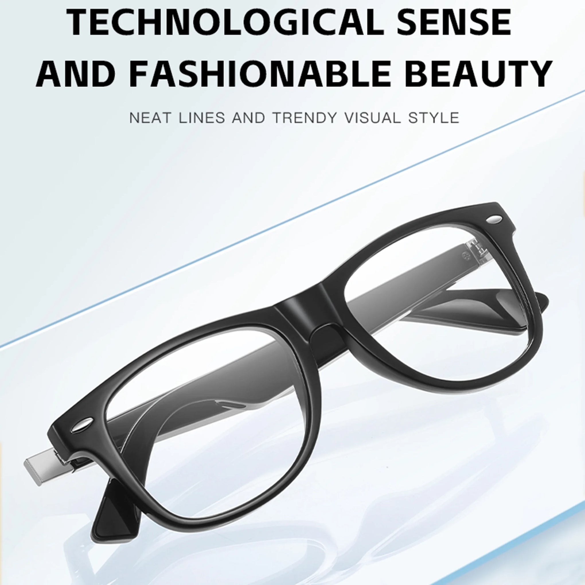 2025 new AI Bluetooth audio Smart Glasses Smart Touch Voice Assistant 100+ language translation music playback Men and women Sae8a8df29610469b9e6d40c8a8e6df9cJ Swag N Slay LTD