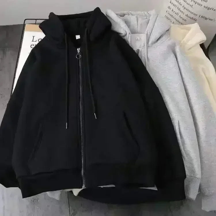 Y2K New American Casual Cherry Blossom Embroidery Zipper Hoodie Men Street Fashion Trend Fleece Padded Sweatshirt Unisex Hoodie 1 9 Sb64eb8ec392744f59166949e3b48c233a Swag N Slay LTD
