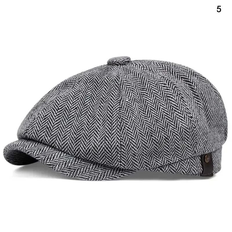 Men Casual Peaky Blinders hat Spring Autumn Retro Beret Hats Wild Casual Hats Wild Octagonal Cap girl Newsboy English hat Good Sb87c03707eec42648ab3fc4681cd1359s Swag N Slay LTD