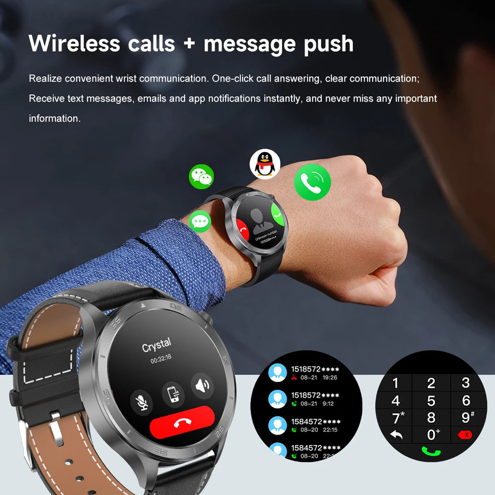 For OPPO Watch X Smart Watch Men High-end Business Men Bluetooth Call IP68 Waterproof Fitness Tracker Smartwatch Man 2025 New Sb87deca533924a0c99cecf6df85a86d5S Swag N Slay LTD