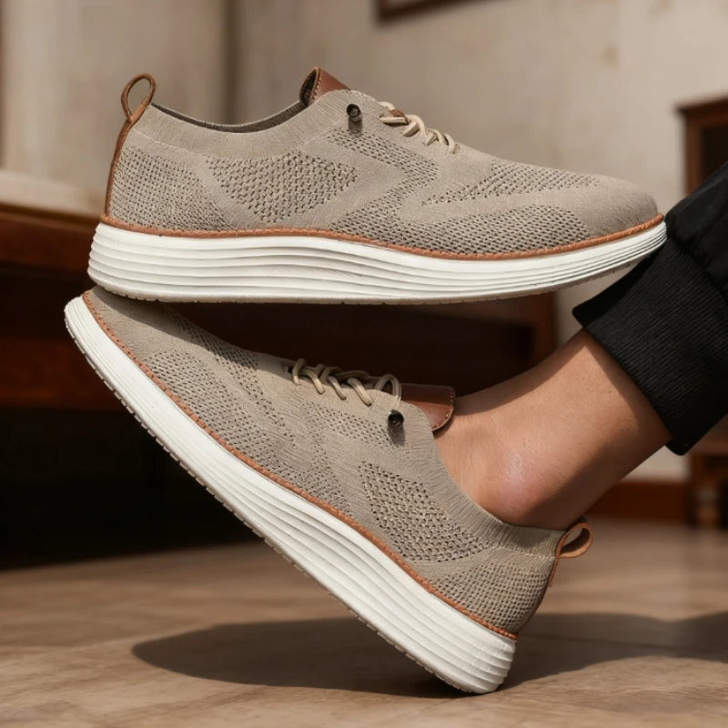 Men Casual Walking Shoes Breathable Mesh Knit Sneakers Hot Selling Bestselle Lightweight Non-slip Flat Lace Up Running Shoes Men Sd9091edb2c474a7c9ba7d59025f3a300k Swag N Slay LTD