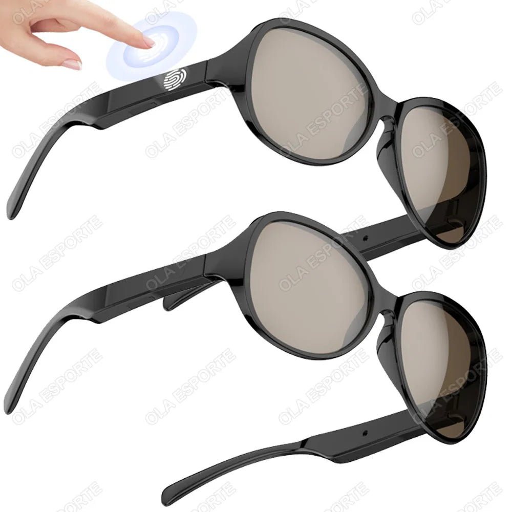 AI Smart Glasses Wireless Bluetooth V5.3 Sunglasses Outdoor Sport Call Music Technology Headphones Suitable Men Women Sunglasses 2Bk Se45dba607cc646cb93e98b637258cd6ad Swag N Slay LTD
