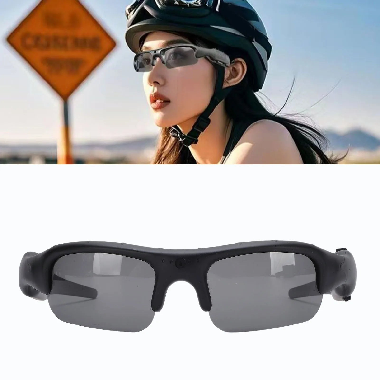 Camera Sunglasses with WiFi Polarized Smart Bike Glasses Outdoor Sports Camera HD Video Recording Polarized Camera Sunglasses Se6f083ab592f49728a9caf2df945d39ax Swag N Slay LTD