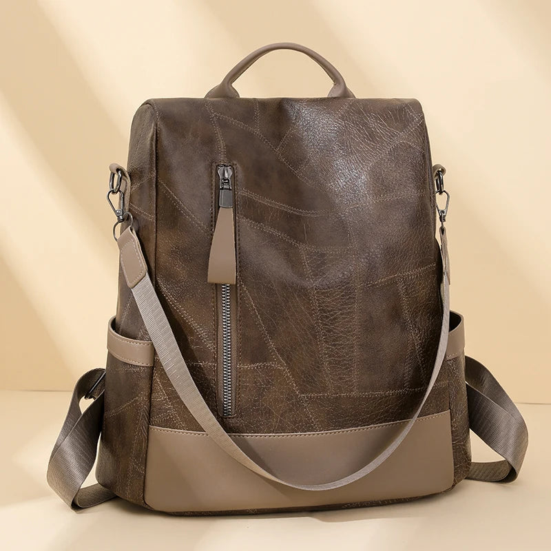 Women's fashionable backpack, shoulder bag, travel multifunctional bag, handbag, handbag, suitable for different scenarios Se894f165ba3d479fa261e1d91415dc36V Swag N Slay LTD