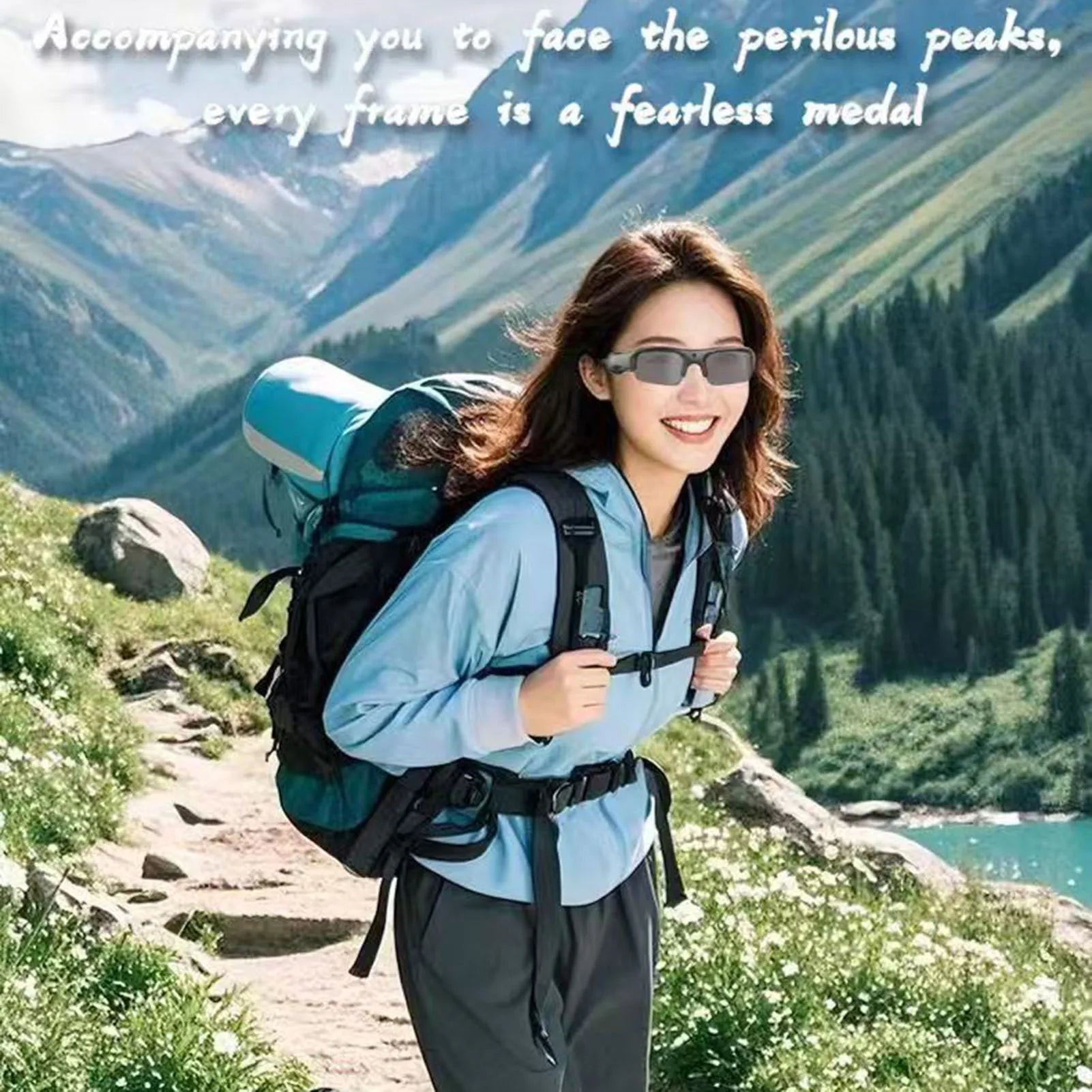 Camera Sunglasses with WiFi Polarized Smart Bike Glasses Outdoor Sports Camera HD Video Recording Polarized Camera Sunglasses Se9691701f3f34c56ac728f5b51a86bd1V Swag N Slay LTD