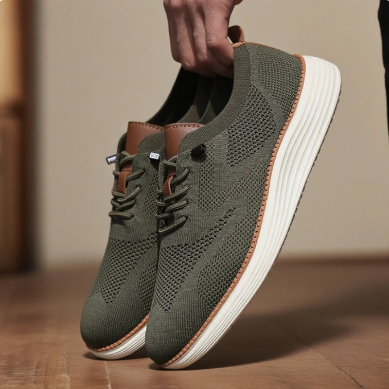 Men Casual Walking Shoes Breathable Mesh Knit Sneakers Hot Selling Bestselle Lightweight Non-slip Flat Lace Up Running Shoes Men green Sece930a48c6b4ecfb85861efd34c9c2es Swag N Slay LTD